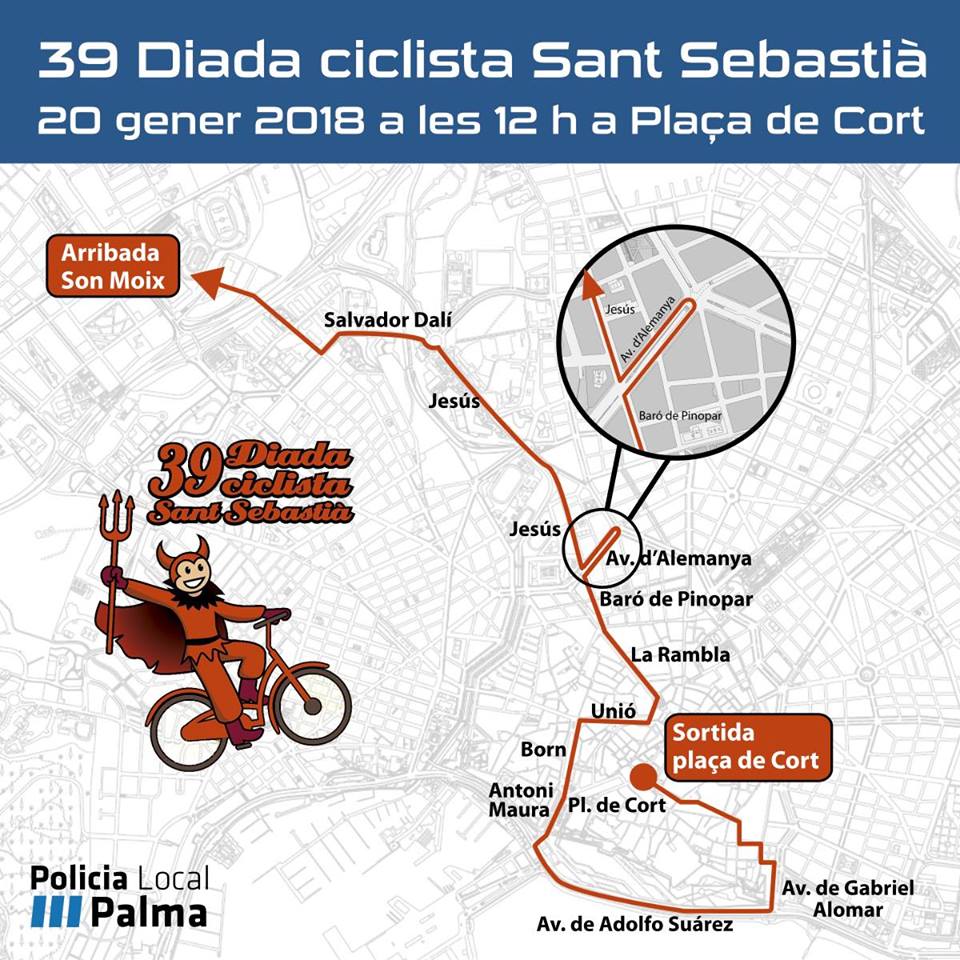 39 Diada Ciclista Sant Sebastià, día 20 de Enero